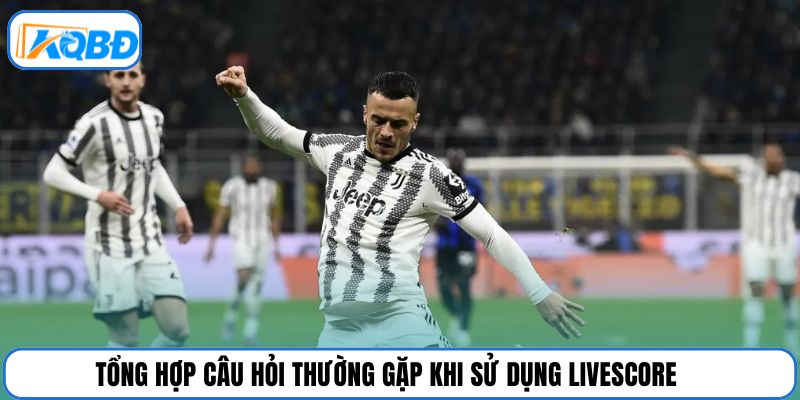 Tổng hợp câu hỏi thường gặp khi sử dụng livescore