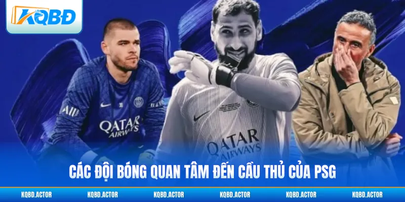 Các đội bóng quan tâm đến cầu thủ của PSG